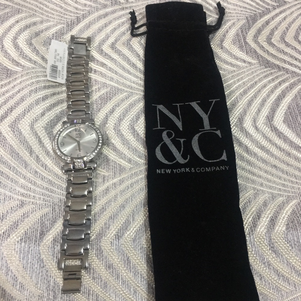 NY&C Silver watch